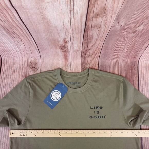 NWT Life is Good Mens Large May the Course be with You SS Crusher Tee Shirt - Picture 11 of 12